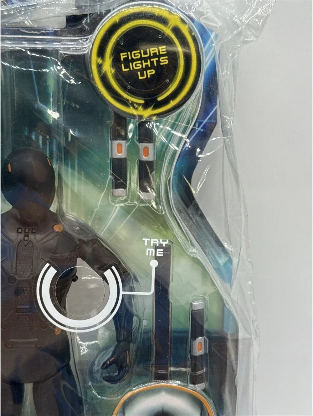 Disney Tron Legacy Deluxe Spin Master Figure Rinzler Guard Series 1 Sealed 2010